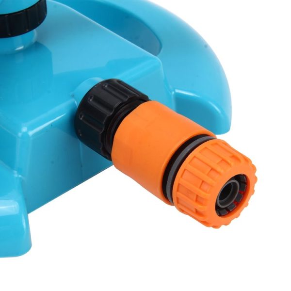 Garden Automatic Rotating Nozzle 360 Degree Rotary Automatic Sprinkler Garden Lawn Watering Nozzle, Applicable for 1 / 2 inch Water Pipes (Blue) - Image 4