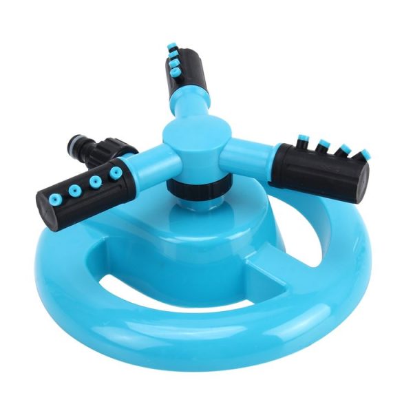 Garden Automatic Rotating Nozzle 360 Degree Rotary Automatic Sprinkler Garden Lawn Watering Nozzle, Applicable for 1 / 2 inch Water Pipes (Blue) - Image 5