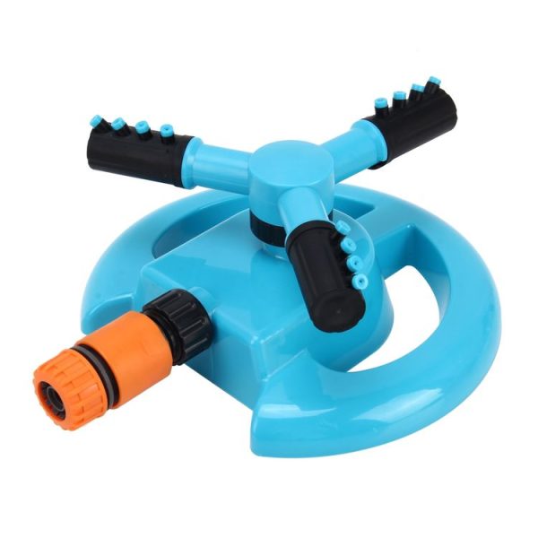 Garden Automatic Rotating Nozzle 360 Degree Rotary Automatic Sprinkler Garden Lawn Watering Nozzle, Applicable for 1 / 2 inch Water Pipes (Blue) - Image 6