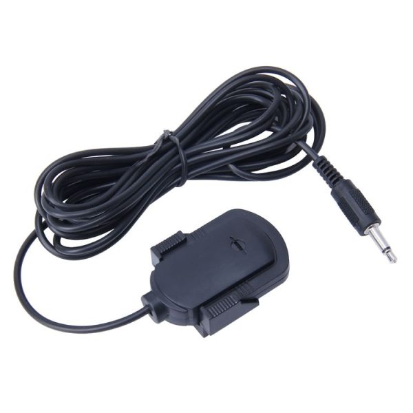 Car Audio Microphone 3.5mm Jack Plug 2 Pole Mono Mic Stereo Mini Wired External Sticker Microphone Player for Auto DVD Radio, Cable Length: 2.1m - Image 2
