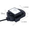 Car Audio Microphone 3.5mm Jack Plug 2 Pole Mono Mic Stereo Mini Wired External Sticker Microphone Player for Auto DVD Radio, Cable Length: 2.1m - Image 3