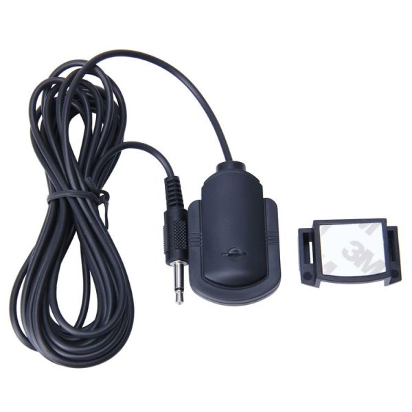 Car Audio Microphone 3.5mm Jack Plug 2 Pole Mono Mic Stereo Mini Wired External Sticker Microphone Player for Auto DVD Radio, Cable Length: 2.1m - Image 5