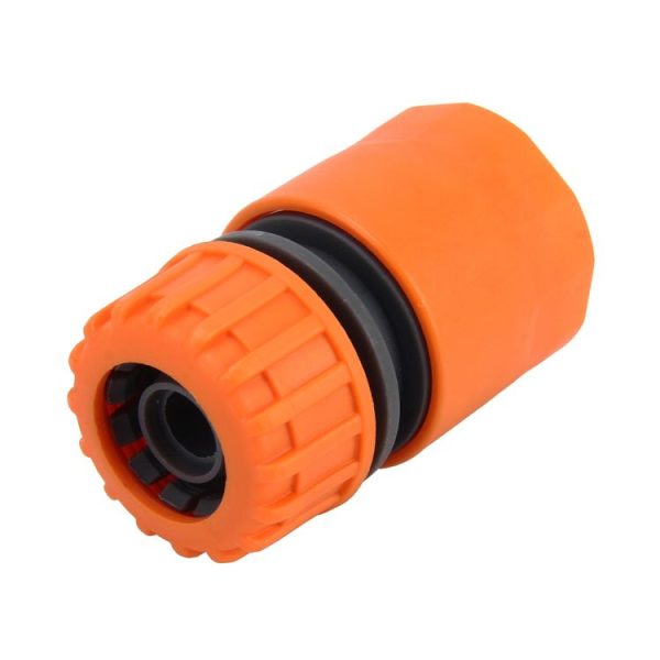 Hose Connector Garden Tools Quick Connectors Repair Damaged Leaky Adapter Garden Water Irrigation 1 / 2 inch Connector Joints Garden Irrigation Watering Straight Gun, Random Color Delivery