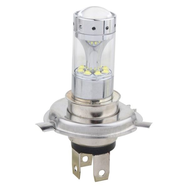 2 PCS H4 60W 1200 LM 6000K Car Fog Lights with 12 CREE XB-D LED Lamps, DC 12V (White Light) - Image 4