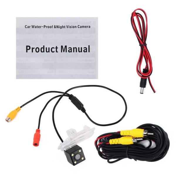 656x492 Effective Pixel HD Waterproof 4 LED Night Vision Wide Angle Car Rear View Backup Reverse Camera for Honda Accord 2016-2017 / City 2018 - Image 9