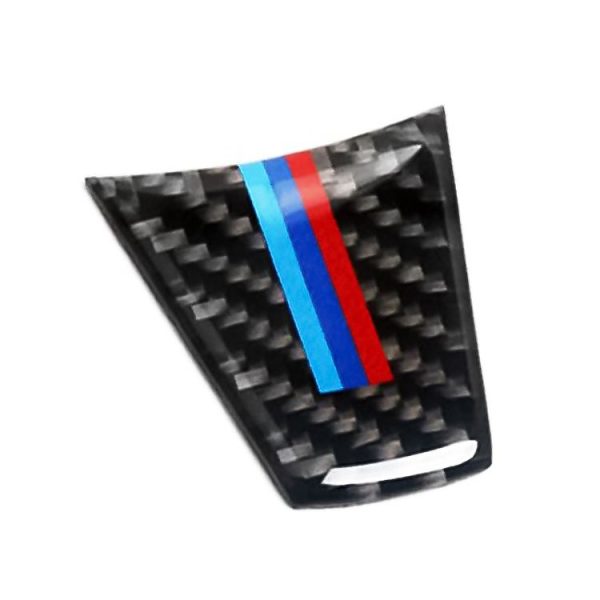 Car Carbon Fiber Steering Wheel Decorative Sticker for BMW E90 / E92 - Image 2