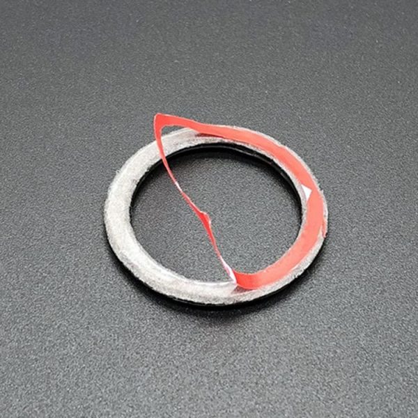 Car Carbon Fiber Soft Panel Engine Start Key Push Button Ring Trim Decorative Sticker for BMW E90 / E92 / E93 2005-2012 - Image 4