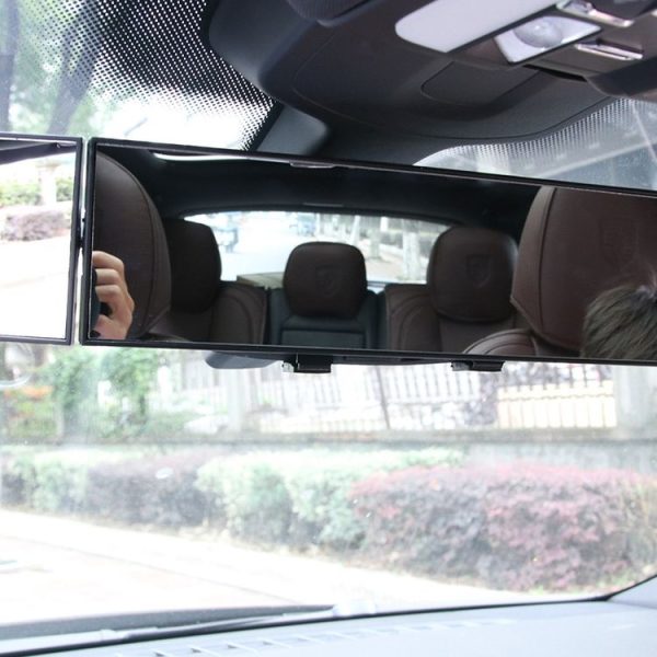 SHUNWEI Large Car Three-Fold Curve Surface Rear View Mirror Reverse Wide Angle Adjustable Angle Auxiliary Blind Area Retroreflector Reversing Wide-angle Lens - Image 12