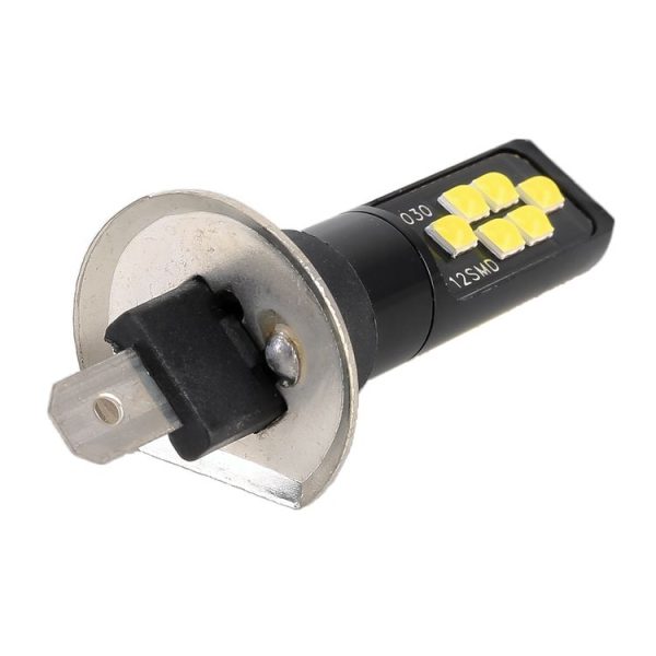 2 PCS H1 DC9-16V / 3.5W / 6000K / 320LM Car Auto Fog Light 12LEDs SMD-ZH3030 Lamps, with Constant Current (White Light) - Image 4