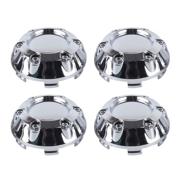 4 PCS Metal Car Styling Accessories Car Emblem Badge Sticker Wheel Hub Caps Centre Cover - Image 2