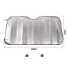 General Purpose Epe Car Sun Visor Before The File, Size: 140cm x 70cm (Silver) - Image 2