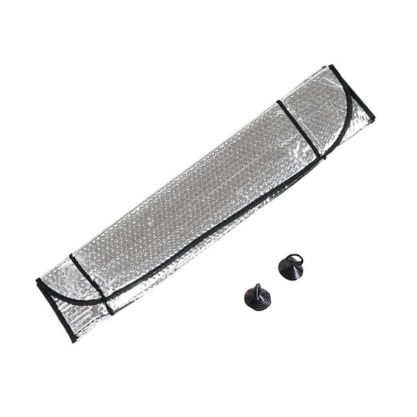 General Purpose Epe Car Sun Visor Before The File, Size: 140cm x 70cm (Silver) - Image 3