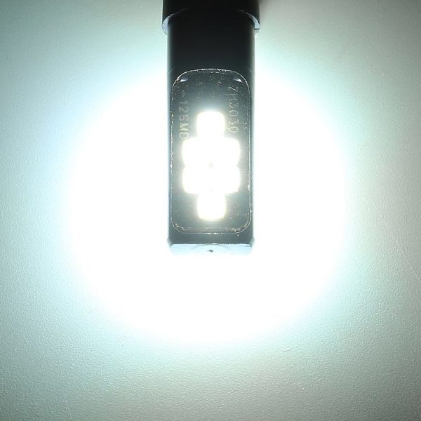 2 PCS H4 DC9-16V / 3.5W (H) 1.1W (L) / 6000K / 320LM Car Auto Fog Light 12LEDs SMD-ZH3030 Lamps, with Constant Current (White Light) - Image 6