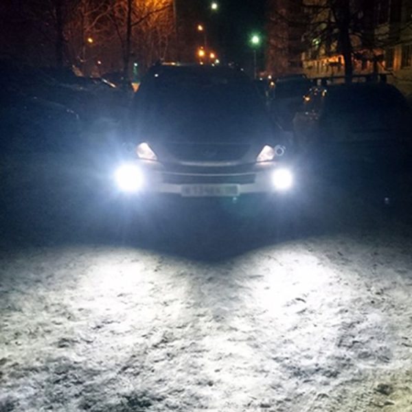 2 PCS H11 DC9-16V / 3.5W / 6000K / 320LM Car Auto Fog Light 12LEDs SMD-ZH3030 Lamps, with Constant Current (White Light) - Image 10