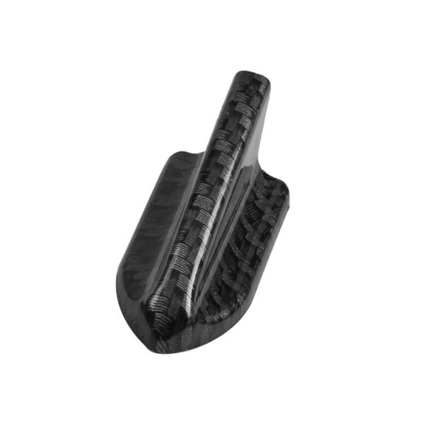 10 PCS Universal Car Carbon Fiber Texture Shark Fin Diffuser Vortex Generator Roof Spoiler - Image 2