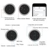Car Wireless Bluetooth Controller Mobile Phone Multimedia Multi-functional Steering Wheel Remote Controller (Silver) - Image 3