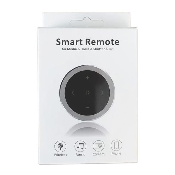 Car Wireless Bluetooth Controller Mobile Phone Multimedia Multi-functional Steering Wheel Remote Controller (Silver) - Image 8