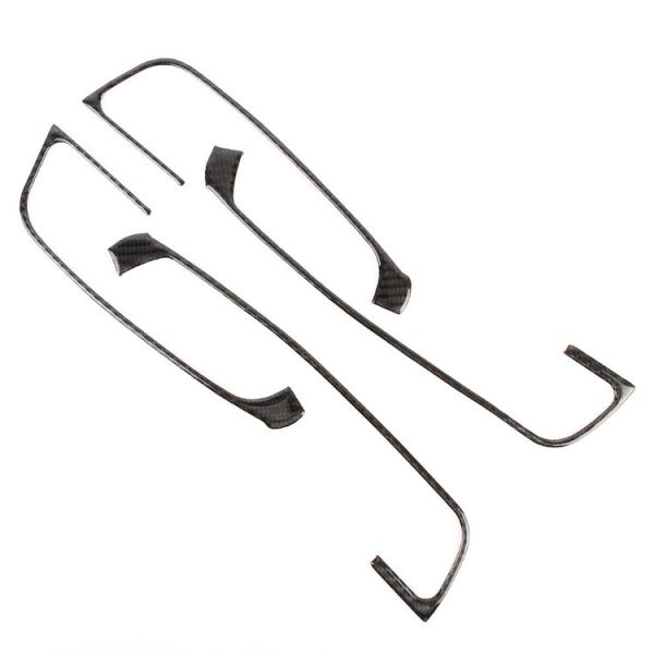4 PCS Car Carbon Fiber Door Button Decorative Frame for Audi A3 2014-2018 - Image 2