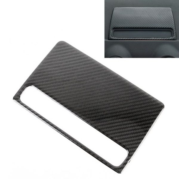 Car Carbon Fiber Navigation Decorative Panel for Audi A3 2014-2018