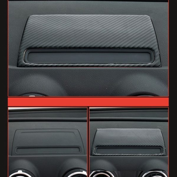 Car Carbon Fiber Navigation Decorative Panel for Audi A3 2014-2018 - Image 6
