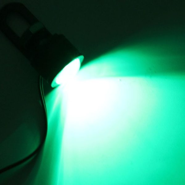 2 PCS 12V 3W Green Light Eagle Eyes LED Strobe Light For Motorcycle, Wire Length: 90cm - Image 6
