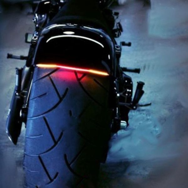 5W 12V 300LM Red+Yellow Light 32 LED Brake lights For Motorcycle, Cable Length: 50cm - Image 8