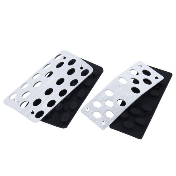 2 PCS Universal Stainless Steel Car Safety Automatic Gas Brake Pedals Pads - Image 5