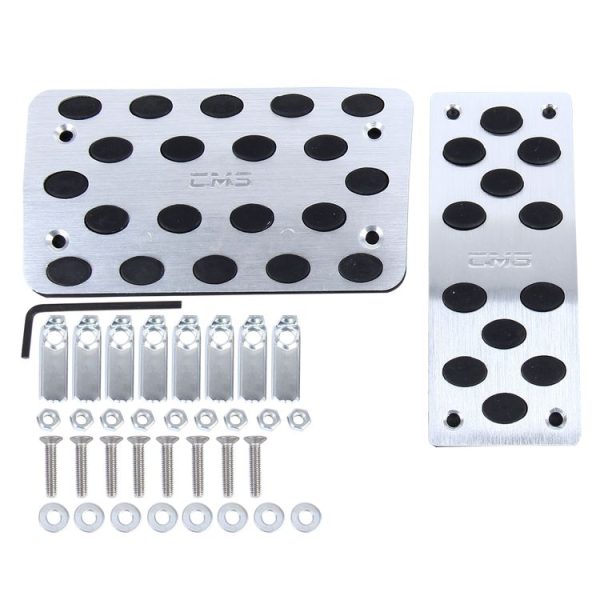 2 PCS Universal Stainless Steel Car Safety Automatic Gas Brake Pedals Pads - Image 6