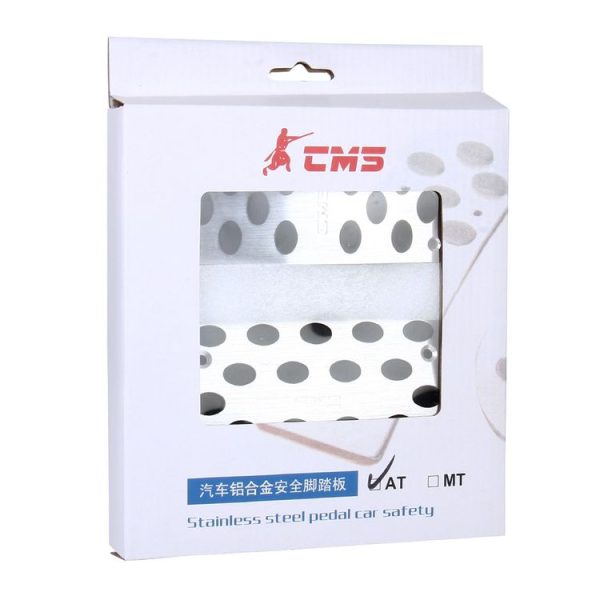 2 PCS Universal Stainless Steel Car Safety Automatic Gas Brake Pedals Pads - Image 7