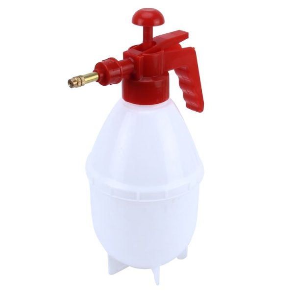 KANEED 1.5L Corrosion-Resistant Hand-pressure Hand Pump Pressure Sprayer Water Bottle for Washing Car And Gardening (White) - Image 2
