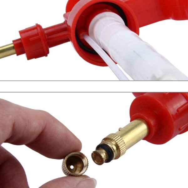 KANEED 1.5L Corrosion-Resistant Hand-pressure Hand Pump Pressure Sprayer Water Bottle for Washing Car And Gardening (White) - Image 4