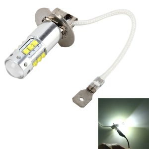 H3 50W 500 LM 6000K Car Fog Light with 16 CREE Lamps, DC 12V-24V (White Light)