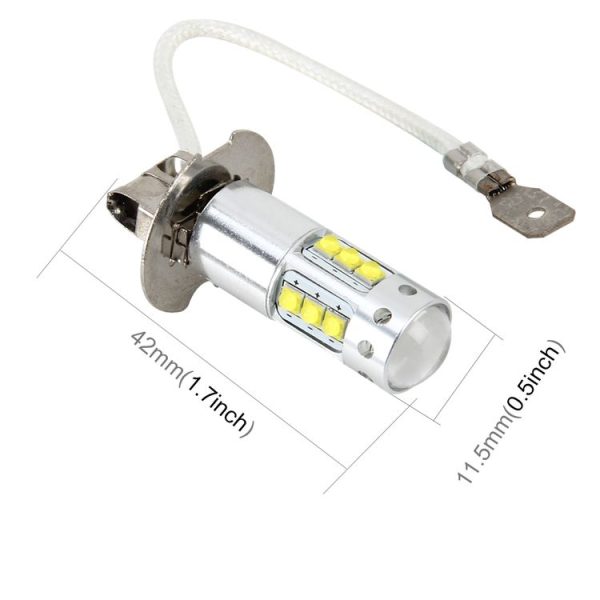 H3 50W 500 LM 6000K Car Fog Light with 16 CREE Lamps, DC 12V-24V (White Light) - Image 5