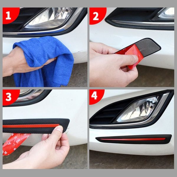 3R 2144 Car Body Bumper Guard Anti-collision Protector Strip Sticker - Image 8