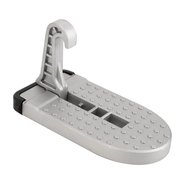 Multi-function Car Door Sill Step Pedals Pads (Silver) - Image 2