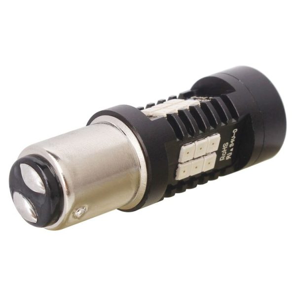 2 PCS 10.5W 1157-2835-21smd Red LED Car Brake Light Tail Light Bulb, DC 12-24V (Red Light) - Image 5