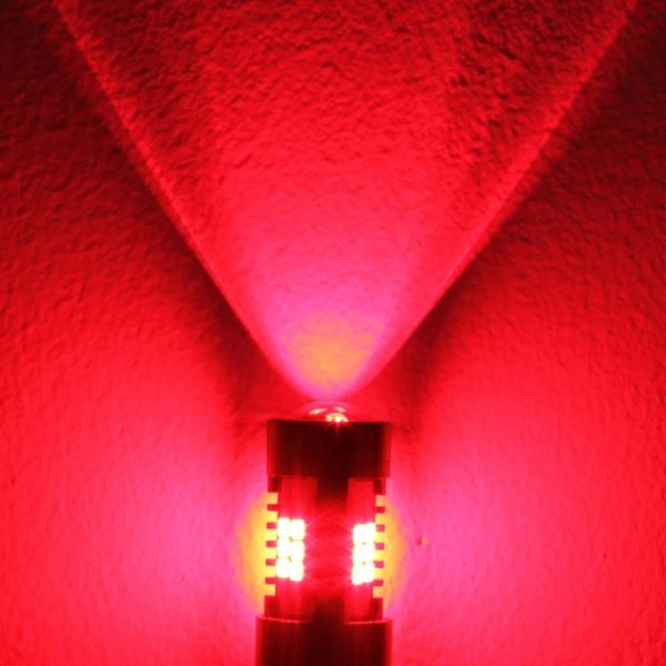 2 PCS 10.5W 1157-2835-21smd Red LED Car Brake Light Tail Light Bulb, DC 12-24V (Red Light) - Image 7