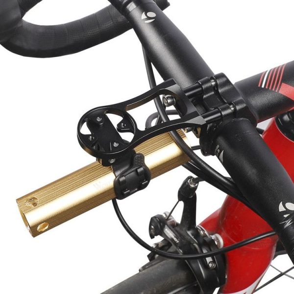 Mountain Bike Code Table Seat Bicycle Extension Bracket Light Stand (Black) - Image 5