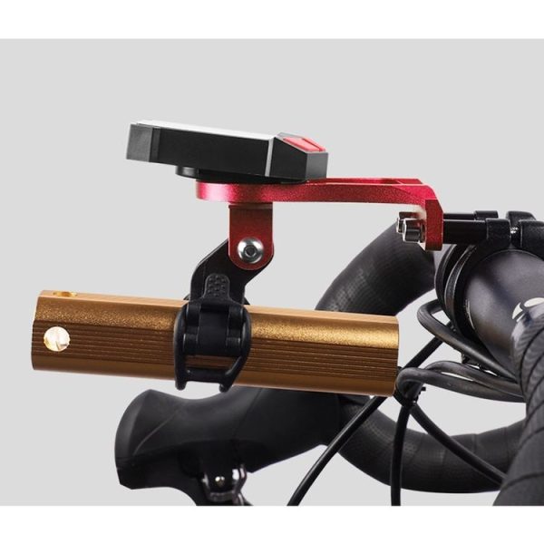 Mountain Bike Code Table Seat Bicycle Extension Bracket Light Stand (Black) - Image 6