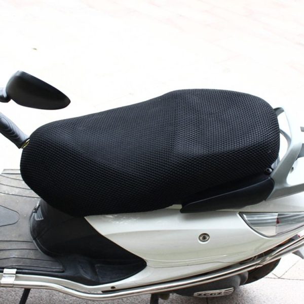 Motorcycle Breathable Sunscreen Double Layer 3D Honeycomb Small Hole Polyester Cushion Mesh, Size: XL, Length: 90cm; Width: 52cm - Image 9