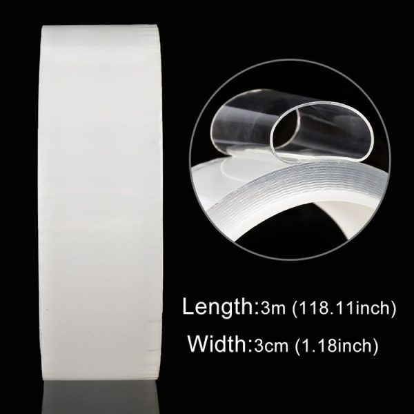 Car Door Anti-collision Strip Protection Guards Trims Stickers Tape, Length: 3cmx3m - Image 4