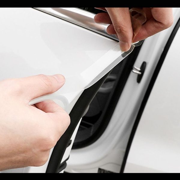 Car Door Anti-collision Strip Protection Guards Trims Stickers Tape, Length: 3cmx3m - Image 5
