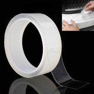 Car Door Anti-collision Strip Protection Guards Trims Stickers Tape, Length: 3cmx5m