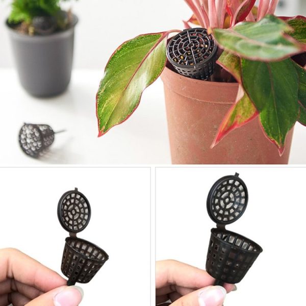 10PCS Bonsai Tools Gardening Products Gardening Tools Bonsai Fertilizer Boxes with Cover, Small Size: 4 x 3cm - Image 3