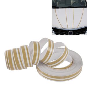 12mm x 9.8m Car Self Adhesive Decorative Stripe Tape Line (Gold)