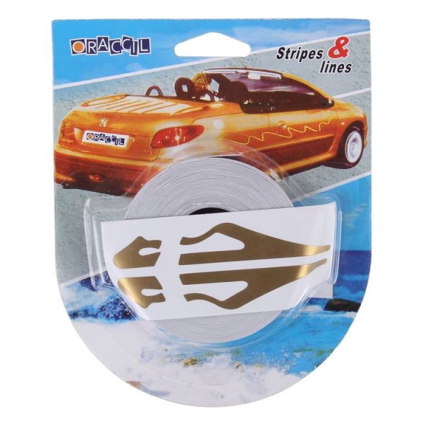 12mm x 9.8m Car Self Adhesive Decorative Stripe Tape Line (Gold) - Image 7