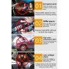 A900 OBD2 3.5 inch Vehicle-mounted Head Up Display Security System, Support Car Speed / Engine Revolving Speed Display / Water Temperature / Voltage / Driving Mileage - Image 12