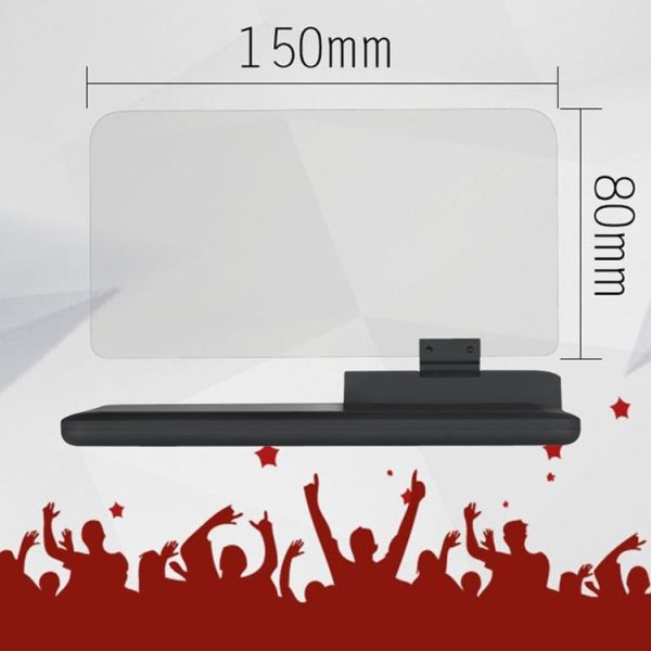 H6 Multi-function Car Smartphone Navigation Head Up Display Holder for 6 Inch Smartphone - Image 3