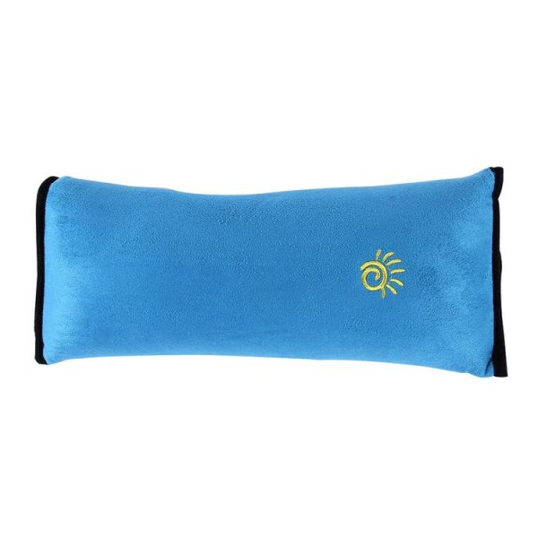 2 PCS Children Baby Safety Strap Soft Headrest Neck Support Pillow Shoulder Pad for Car Safety Seatbelt (Blue) - Image 2