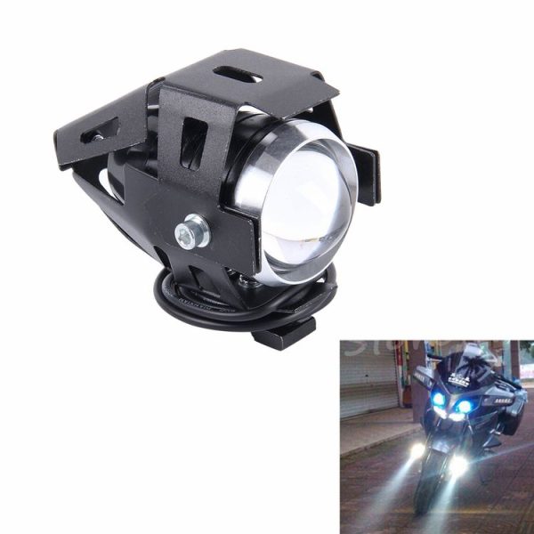 U5 10W 1000LM CREE LED External Motorcycle Headlight Lamp, DC 12-80V (White Light)